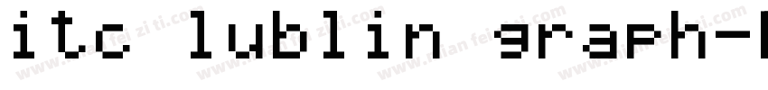 itc lublin graph字体转换